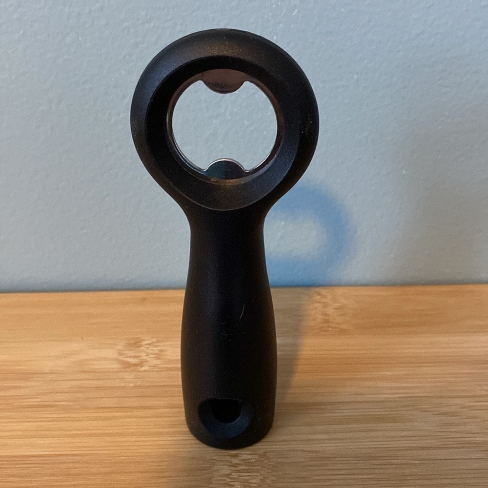 Qualy Design Black Bottle Opener New in box